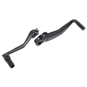 SET Kickstarterhebel mit klappbarem Fußschalthebel (carbon), Simson S50, S51, S53, S70